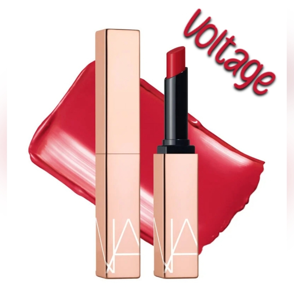 Nars Afterglow Sensual Shine Hydrating Lipstick | Voltage Vivid Red | Brand New - Picture 2 of 14